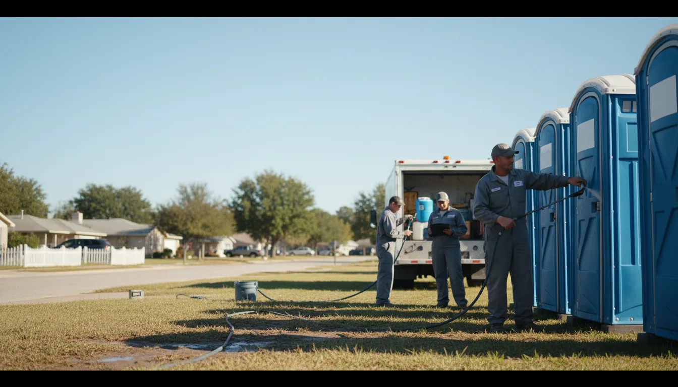 Long-Term Portable Toilet Rental in Johnstown, OH near me
